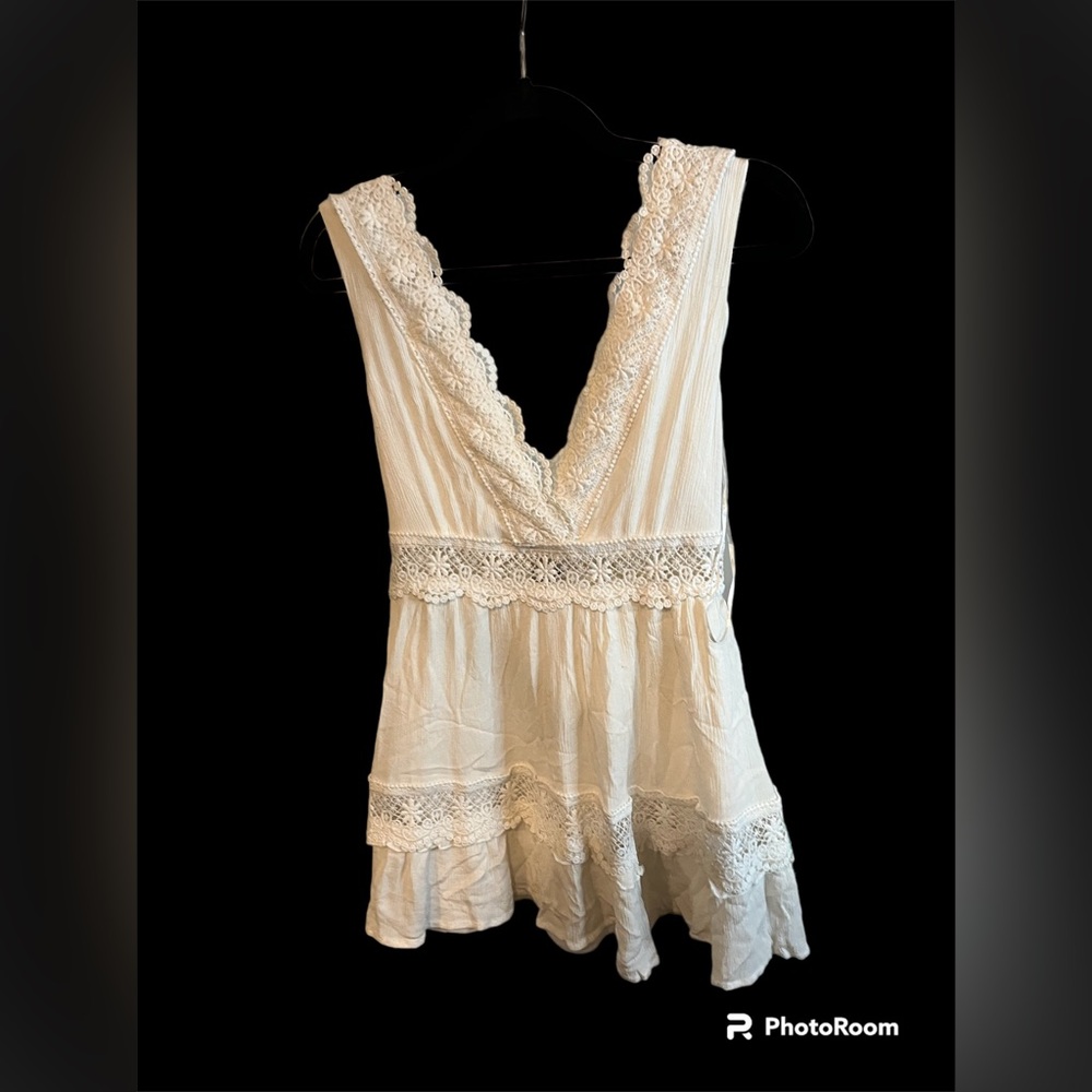 White summer dress